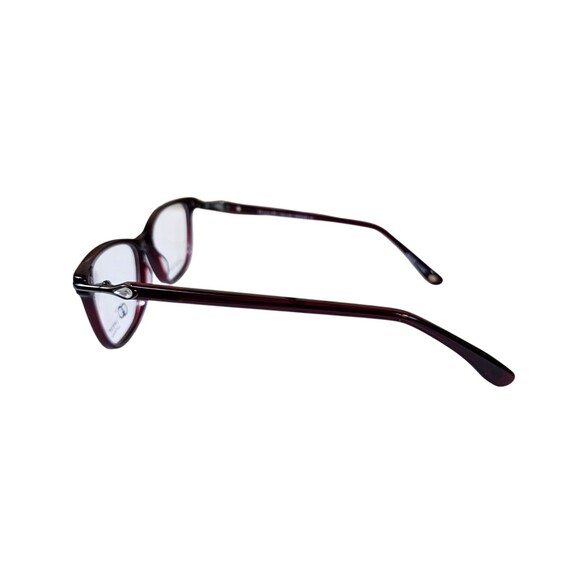 GIANNI PO WOMEN'S EYEGLASSES GP 1656 52-18 140 BURGUNDY NWT DEMO LENSES - Picture 5 of 14